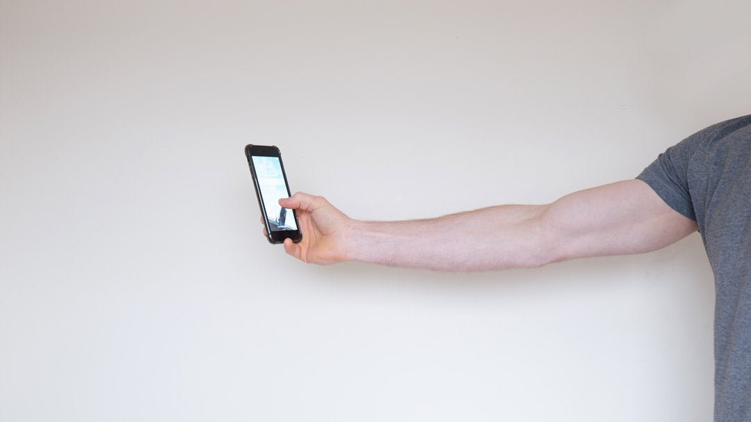 Presbyopia affects your ability to use your phone at close distances